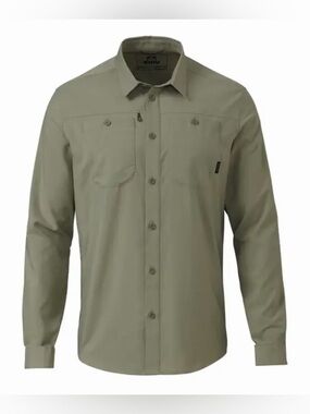 KUIU Men's Borrego LS Shirt - Buckbrush